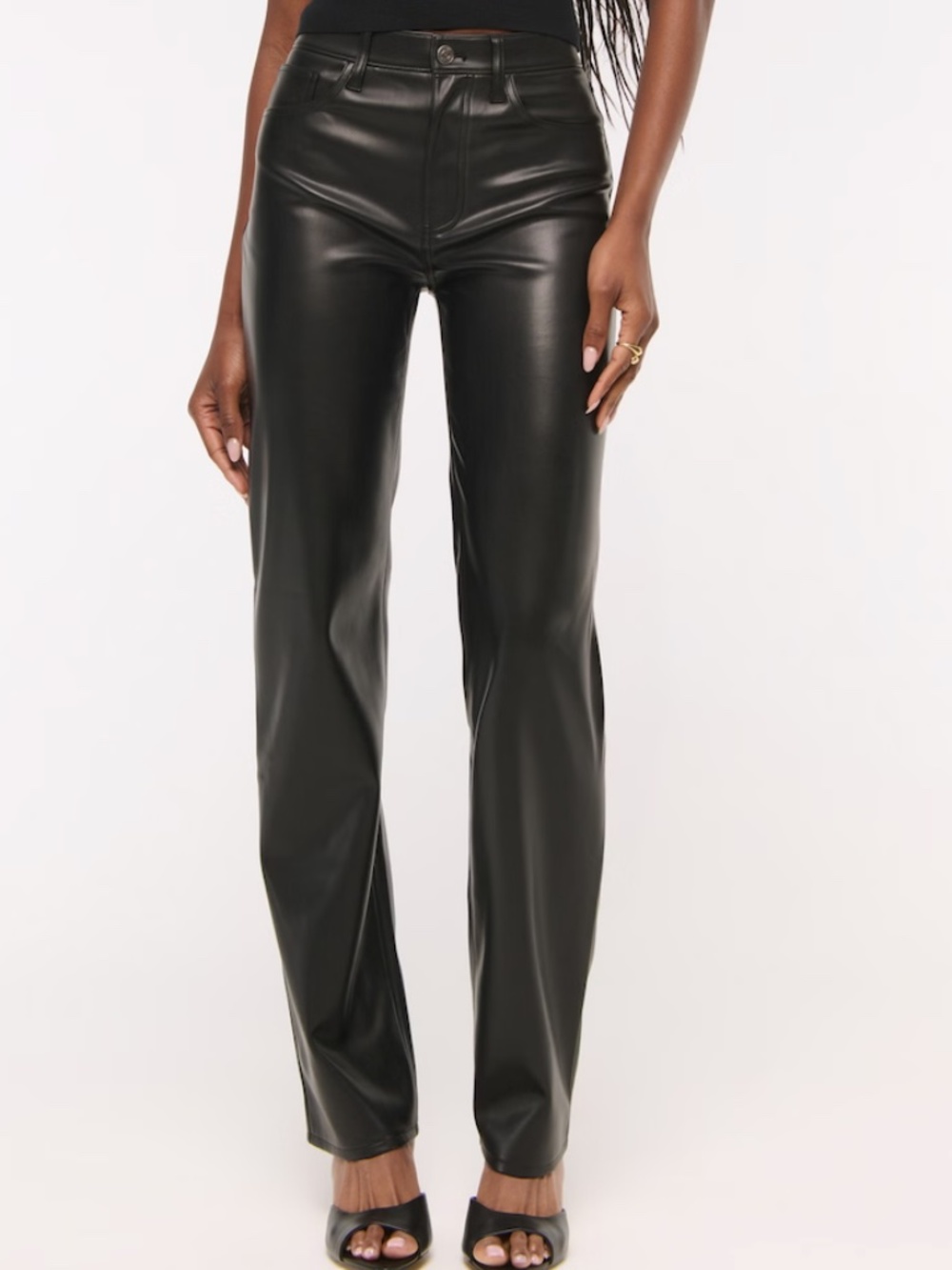 Abercrombie Faux Leather Pants